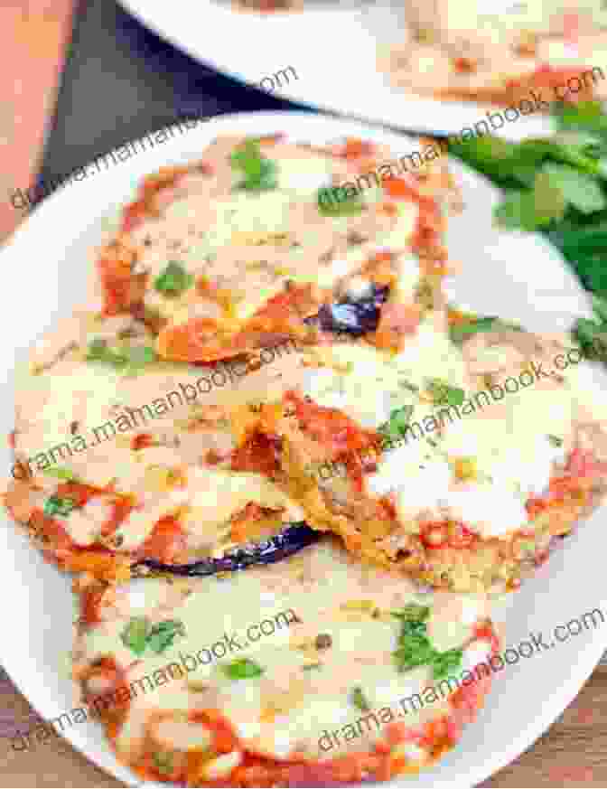 A Golden Brown Eggplant Parmesan Served With A Side Of Marinara Sauce Awesome Healthy Recipes Of Darkness: A Dozen Healthy Recipes For Servants Of Lord K Aleth The Grand Adjudicator (Healthy Recipes Free Healthy Recipes Healthy Living The Will Of Lord K Aleth)