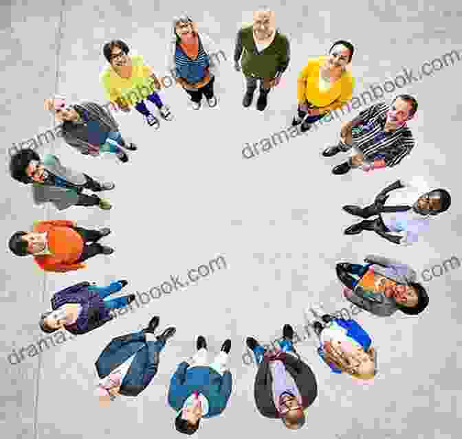 A Group Of People Standing In A Circle And Feeling Supported Rid Yourself Of Poverty Conscousness