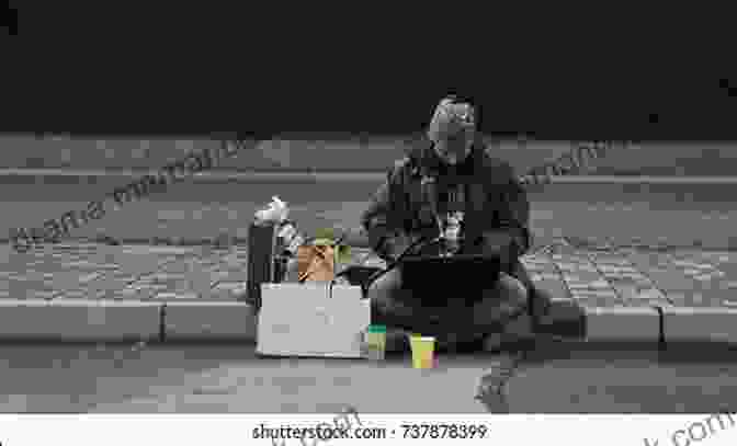 A Homeless Man Sitting On The Sidewalk, His Expression One Of Resignation And Despair. Killer Lies (The Chaos Crew 2)