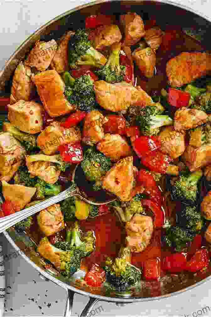 A Plate Of Keto Chicken Stir Fry With Chicken, Broccoli, Carrots, And Snap Peas. Keto Dinner Cookbook: Healthy Low Carb And High Fat Keto Recipes To Try Tonight Keto Friendly Easy Weeknight Meals Anyone Can Cook