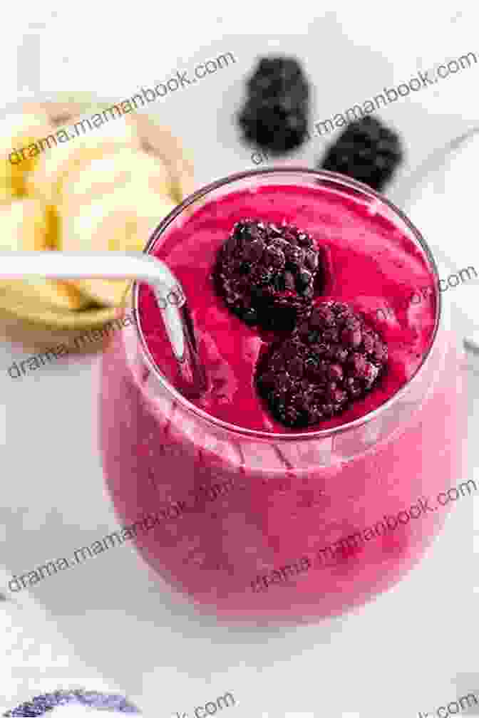 A Refreshing And Vibrant Blackberry And Blueberry Smoothie Garnished With Fresh Berries And Mint Leaves Awesome Healthy Recipes Of Darkness: A Dozen Healthy Recipes For Servants Of Lord K Aleth The Grand Adjudicator (Healthy Recipes Free Healthy Recipes Healthy Living The Will Of Lord K Aleth)