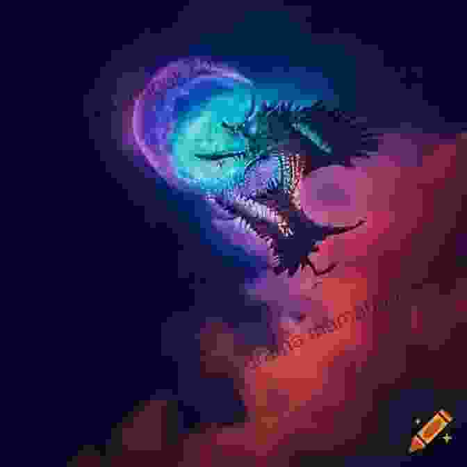 A Swirling Vortex Of Dragon Magic, Illuminating The Night With Its Ethereal Glow. Dragon S Curse: A Dragon Shifter YA Urban Fantasy (Heir Of Dragons: 2)