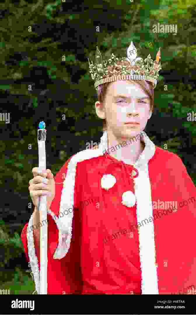 A Young Boy Sits On A Throne, Holding A Scepter And Wearing A Crown. He Looks Out Over A Vast Kingdom, His Eyes Filled With Ambition. 23 September 2024: The Man Child Who Shall Rule The World