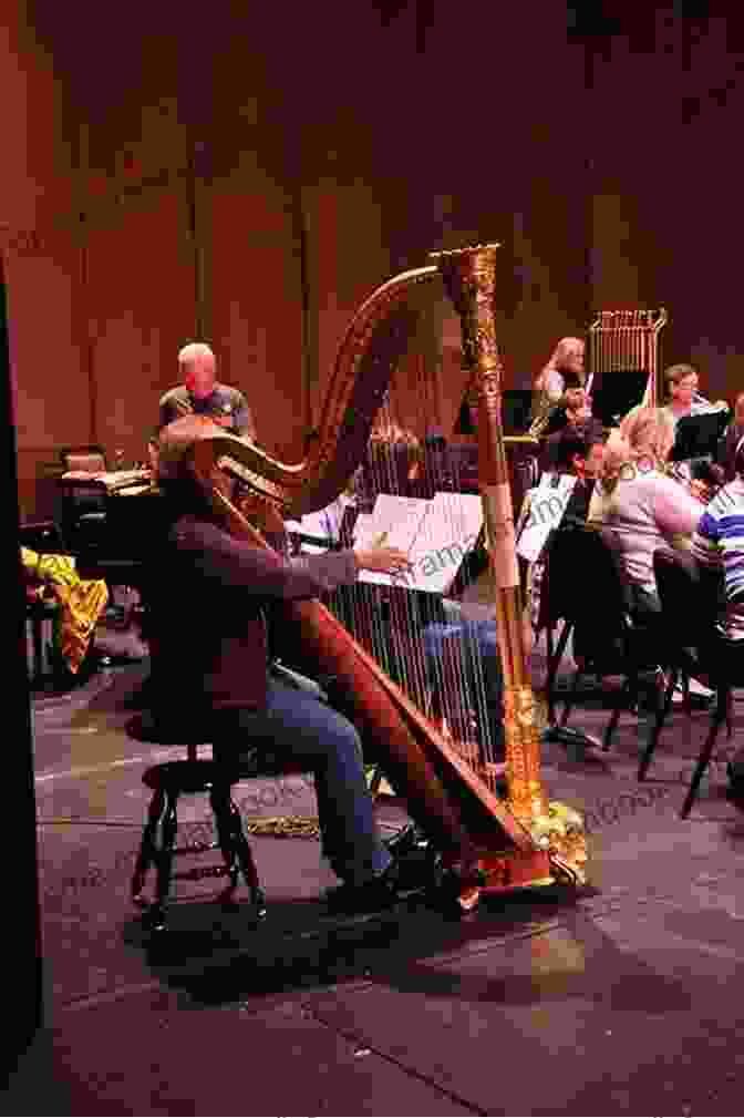 Harp Being Played In A Symphony Orchestra Duets For All: Conductor S Score Piano Bells Harp