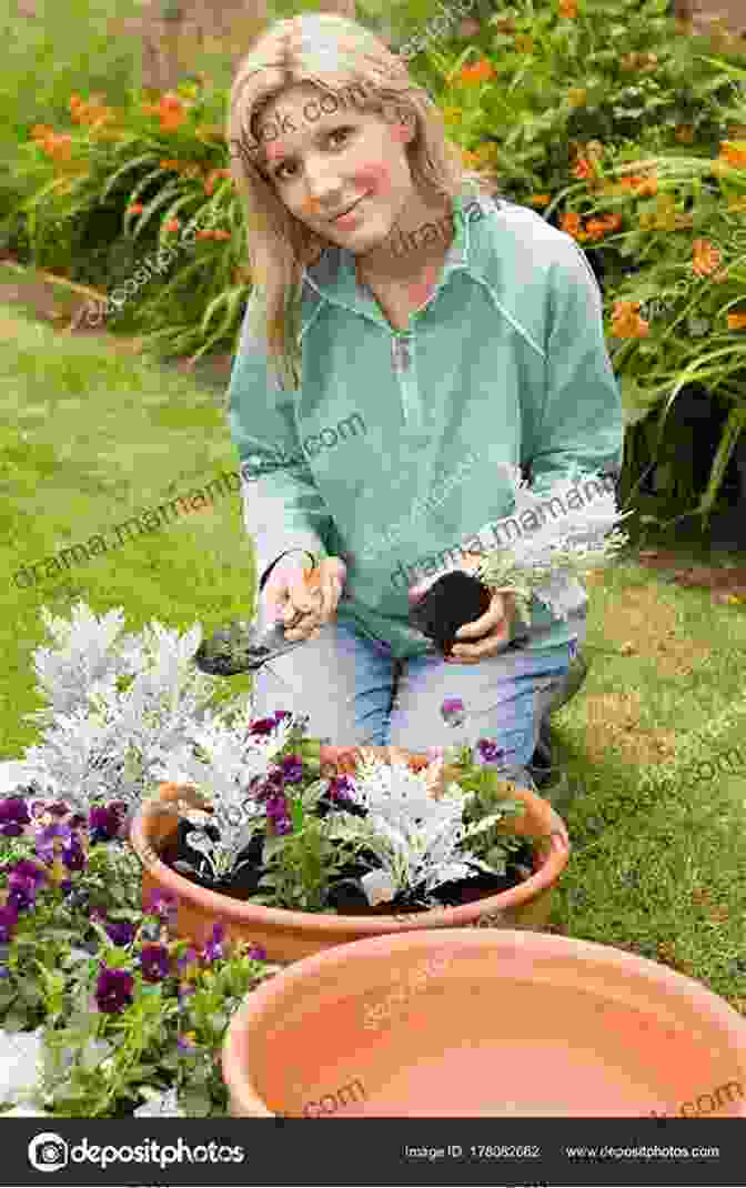 Jo March Gardening Young Woman In A Garden: Stories