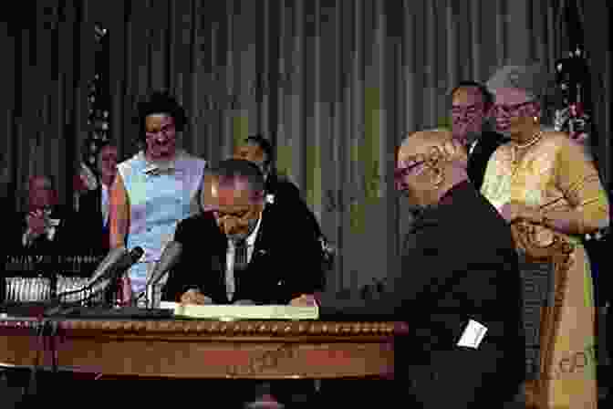 President Lyndon B. Johnson Signing The Medicare Act Of 1965 The Best And The Brightest: Kennedy Johnson Administrations (Modern Library)