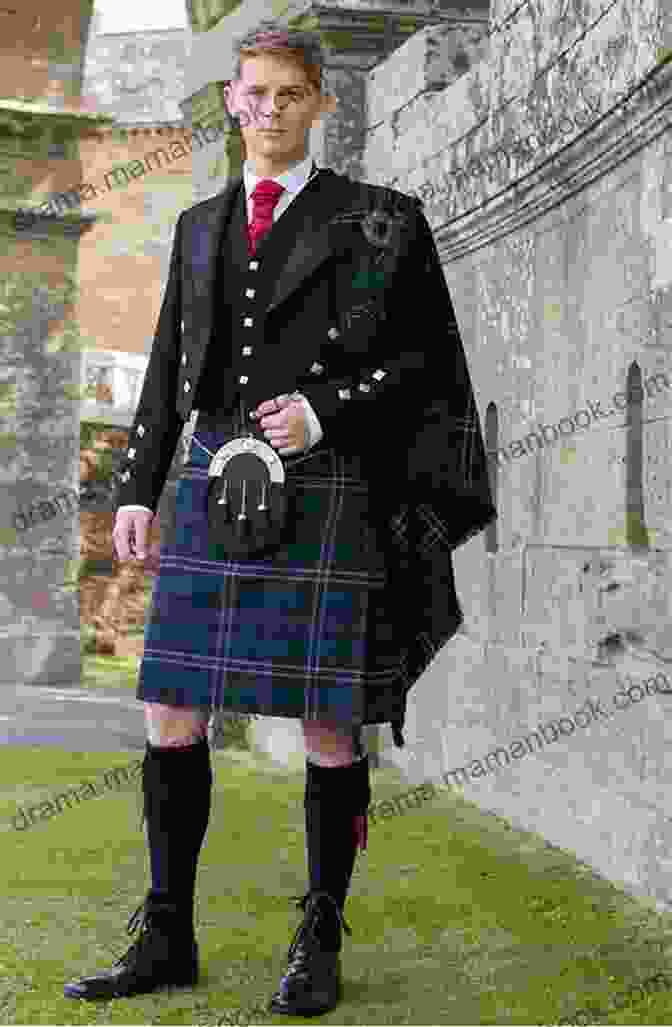 Scottish Kilt In Various Tartans Under His Kilt (Under The Kilt 1)