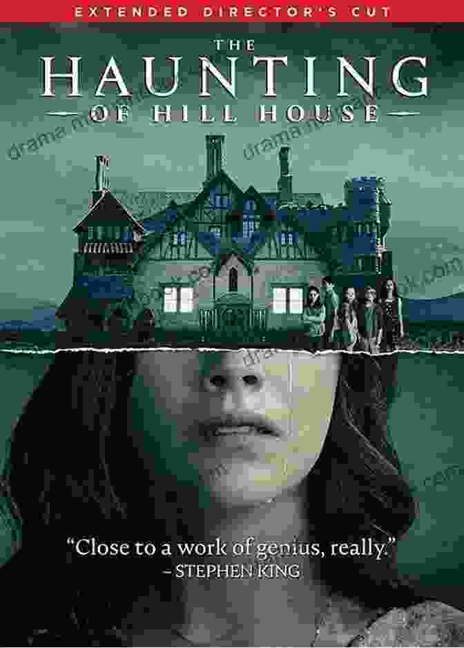 The Haunting Of Hill House Book Cover With An Eerie Victorian Mansion Against A Misty Backdrop. Creepy Tales Volume 2: 9 Full Novellas To Spook And Terrify