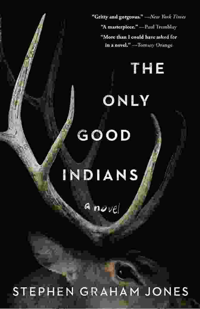 The Only Good Indians Book Cover With A Group Of Native American Men Facing A Monstrous Elk. Creepy Tales Volume 2: 9 Full Novellas To Spook And Terrify