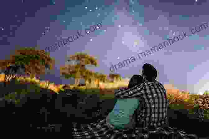 Two Friends Lying Down On A Blanket, Stargazing And Marveling At The Vastness Of The Night Sky Summertime With My Best Friend