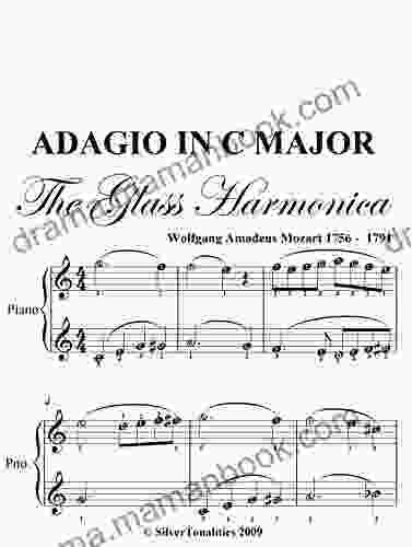 Adagio In C Major Glass Harmonica Mozart Easy Piano Sheet Music