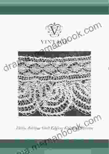 Antique 1900s Shell Lace Edging Trim Knitting Pattern